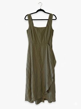 Ardene Light Green Linen Blend Dress XL NWT